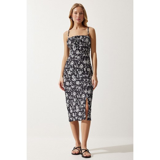 Happiness Istanbul Sukienka w kolorze czarno-białym ze sklepu Limango Polska w kategorii Sukienki - zdjęcie 187627298