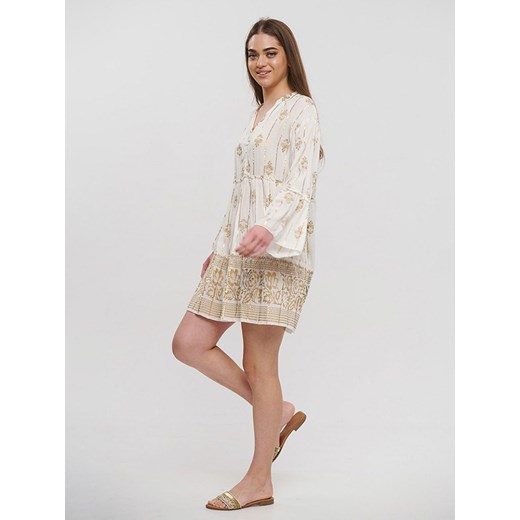 BLE Sukienka w kolorze złoto-beżowym ze sklepu Limango Polska w kategorii Sukienki - zdjęcie 187627556