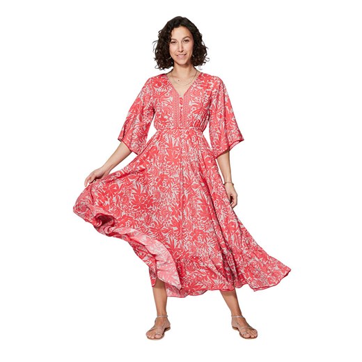 Ipanima Sukienka w kolorze różowo-białym ze sklepu Limango Polska w kategorii Sukienki - zdjęcie 187627758