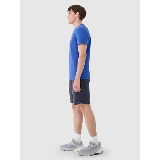 4F Koszulka w kolorze niebieskim M okazyjna cena Limango Polska