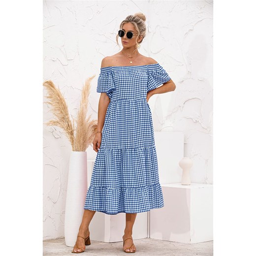 Ariel Tesoro Sukienka w kolorze niebiesko-białym ze sklepu Limango Polska w kategorii Sukienki - zdjęcie 187627959