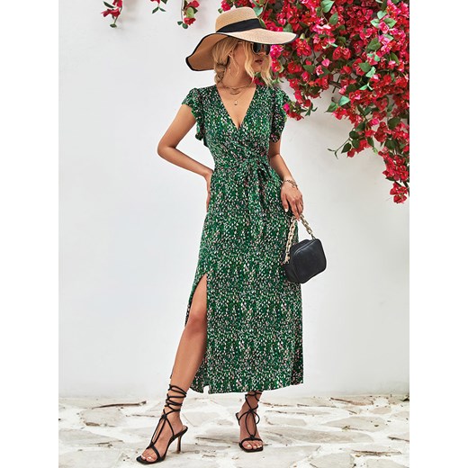 Ariel Tesoro Sukienka w kolorze zielono-czarnym ze sklepu Limango Polska w kategorii Sukienki - zdjęcie 187628005
