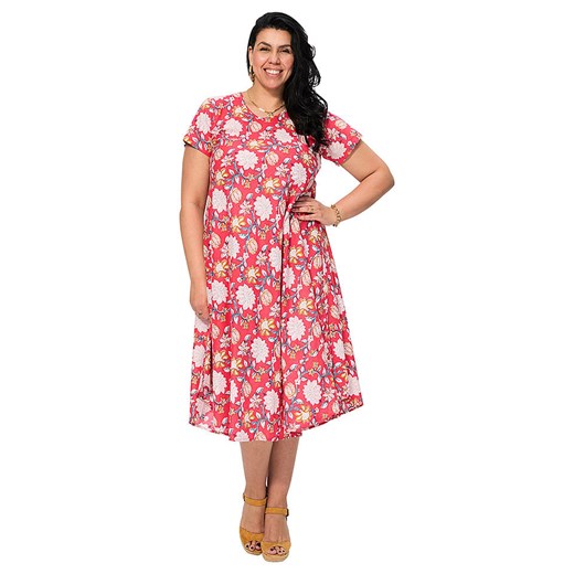 Aller Simplement Sukienka w kolorze czerwonym ze sklepu Limango Polska w kategorii Sukienki - zdjęcie 187628199