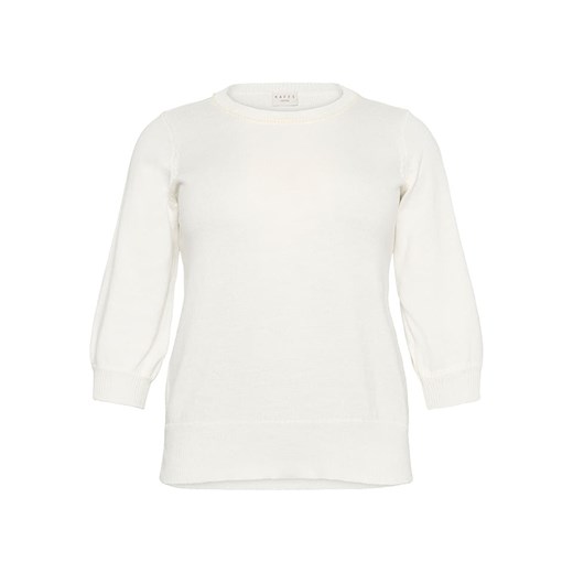 KAFFE curve Sweter w kolorze kremowym ze sklepu Limango Polska w kategorii Swetry damskie - zdjęcie 187628317