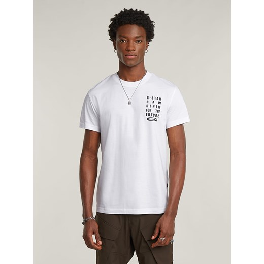 G-Star Koszulka w kolorze białym M okazyjna cena Limango Polska
