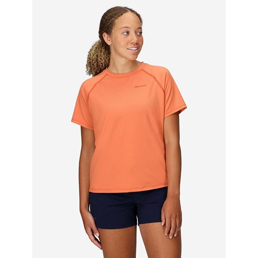 Marmot Koszulka funkcyjna &quot;Windridge&quot; w kolorze pomarańczowym ze sklepu Limango Polska w kategorii Bluzki damskie - zdjęcie 187629056