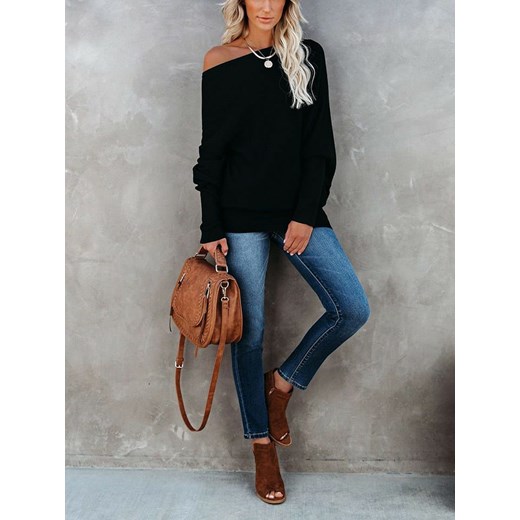 LA Angels Sweter w kolorze czarnym ze sklepu Limango Polska w kategorii Swetry damskie - zdjęcie 187629398