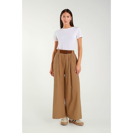 Tamba Kuloty w kolorze jasnobrązowym ze sztruksu babycord Tamba 38/40 promocyjna cena Limango Polska