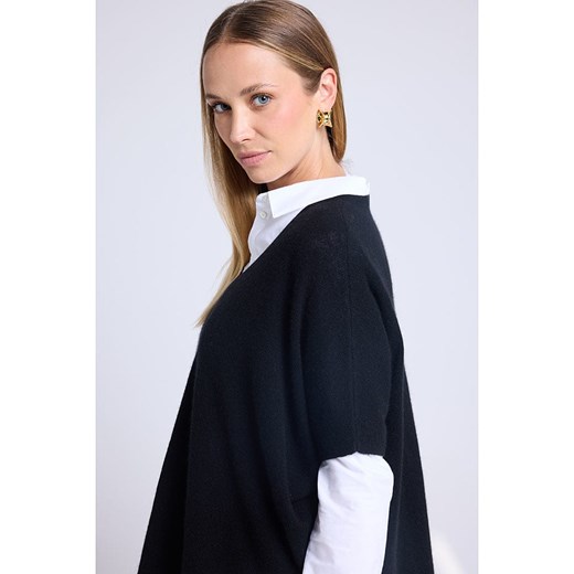 Maison Héritage Cashmere Kaszmirowy sweter w kolorze czarnym Maison Héritage Cashmere S/M okazja Limango Polska