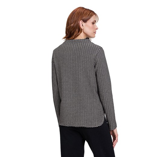 BETTY &amp; CO Koszulka w kolorze czarno-kremowym Betty & Co XL wyprzedaż Limango Polska