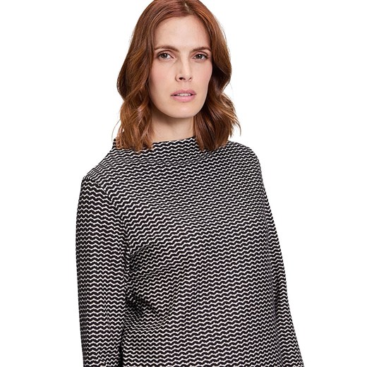 BETTY &amp; CO Koszulka w kolorze czarno-kremowym Betty & Co XL wyprzedaż Limango Polska