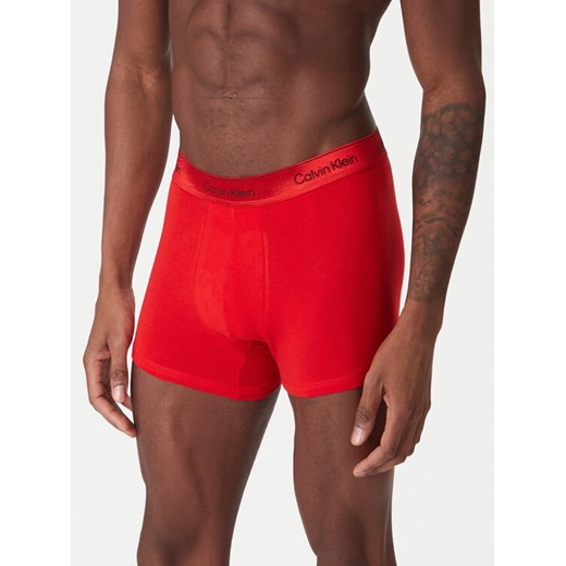 Calvin Klein Underwear Bokserki LV00NB4461 Czerwony ze sklepu MODIVO w kategorii Majtki męskie - zdjęcie 187630145