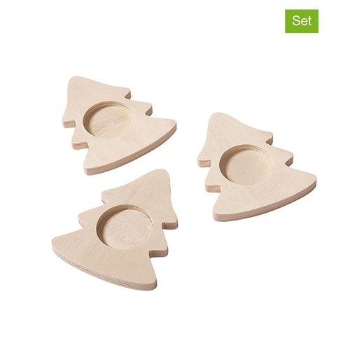 SUNNYSUE Świeczniki (3 szt.) na podrzewacze ze sklepu Limango Polska w kategorii Zabawki - zdjęcie 187632599