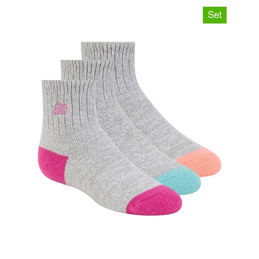Skechers Skarpety (3 pary) w różnych kolorach Skechers 21-26 Limango Polska okazja