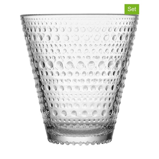 iittala Szklanki (2 szt.) &quot;Kastehelmi&quot; - 300 ml ze sklepu Limango Polska w kategorii Naczynia - zdjęcie 187632787