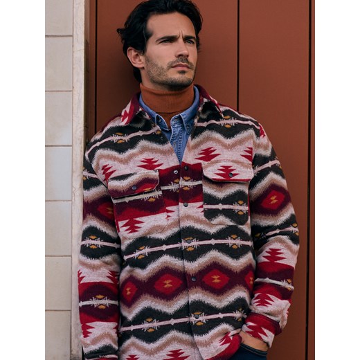 Reserved - Wzorzysta koszula comfort fit - wielobarwny ze sklepu Reserved w kategorii Koszule męskie - zdjęcie 187633036