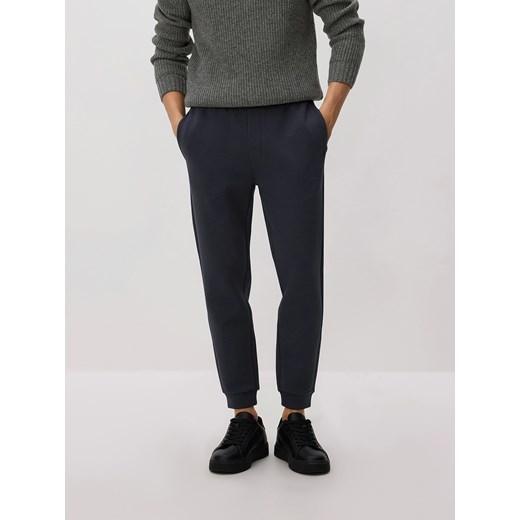 Reserved - Spodnie dresowe slim fit - ciemnoszary ze sklepu Reserved w kategorii Spodnie męskie - zdjęcie 187633149