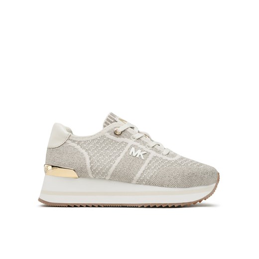 Sneakersy MICHAEL Michael Kors Monique Knit Trainer 43F3MQFSAM Szary ze sklepu eobuwie.pl w kategorii Buty sportowe damskie - zdjęcie 187633349