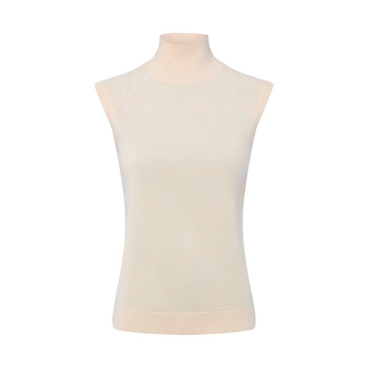 BOSS Sweter damski - Fipini Kobiety drobna dzianina różowy marmurkowy ze sklepu vangraaf w kategorii Kamizelki damskie - zdjęcie 187633745