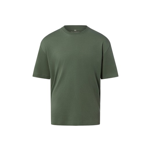 Nils Sundström Koszulka męska Mężczyźni Bawełna trzcinowy jednolity ze sklepu vangraaf w kategorii T-shirty męskie - zdjęcie 187633749