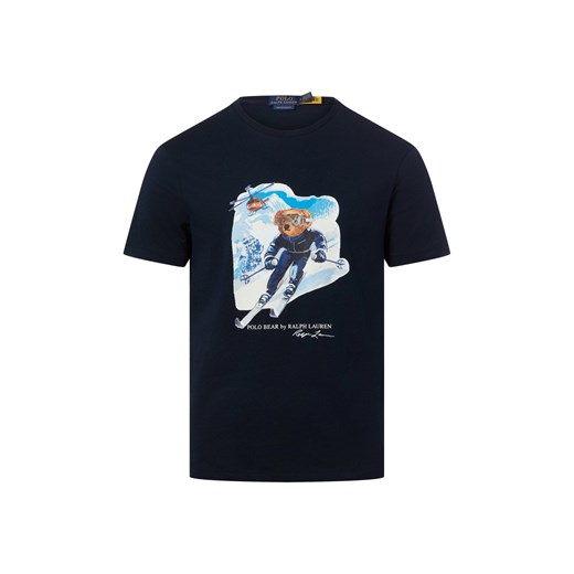 Polo Ralph Lauren Koszulka męska Mężczyźni Dżersej granatowy nadruk ze sklepu vangraaf w kategorii T-shirty męskie - zdjęcie 187633826