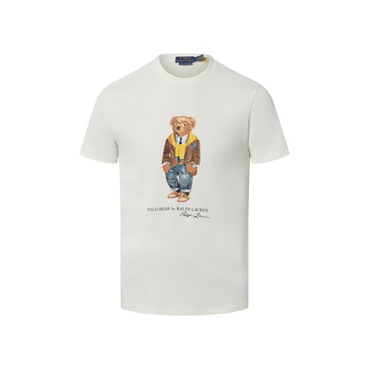 Polo Ralph Lauren Koszulka męska Mężczyźni Bawełna écru nadruk ze sklepu vangraaf w kategorii T-shirty męskie - zdjęcie 187633827
