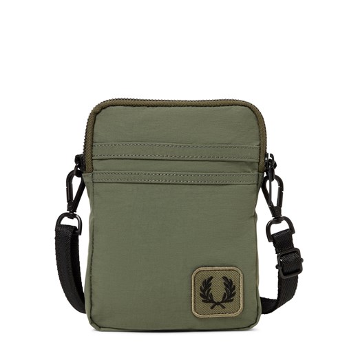 Fred Perry Męska torba na ramię Mężczyźni oliwkowy jednolity ze sklepu vangraaf w kategorii Torby męskie - zdjęcie 187633839
