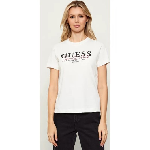 GUESS ACTIVE T-shirt ARTEMISIA | Slim Fit ze sklepu Gomez Fashion Store w kategorii Bluzki damskie - zdjęcie 187635196