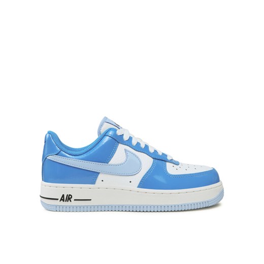 Sneakersy Nike Air Force 1 '07 FJ4801 400 Niebieski ze sklepu eobuwie.pl w kategorii Buty sportowe damskie - zdjęcie 187635229