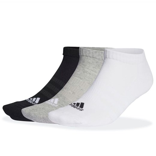 Skarpety unisex adidas Sportswear Cushioned Low-Cut Socks 3 Pairs IC1333 - multikolor ze sklepu streetstyle24.pl w kategorii Skarpetki męskie - zdjęcie 187636859