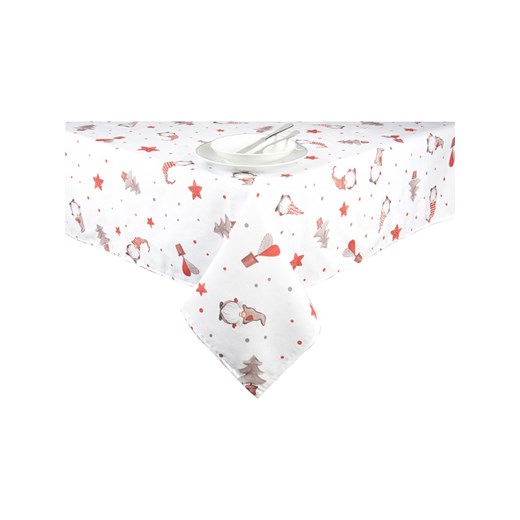 Trendy Kitchen by EXCÉLSA Obrus &quot;Gnomo&quot; w kolorze biało-czerwonym ze sklepu Limango Polska w kategorii Obrusy i bieżniki - zdjęcie 187637007