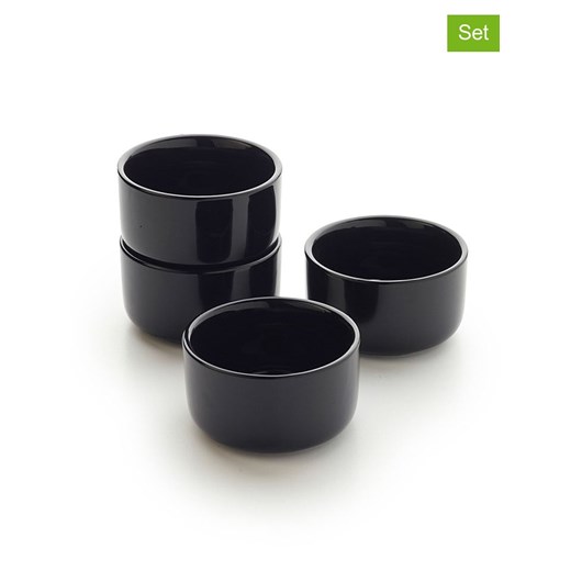 Sauter Miski (4 szt.) w kolorze czarnym do serwowania - Ø 9 cm ze sklepu Limango Polska w kategorii Naczynia - zdjęcie 187637419