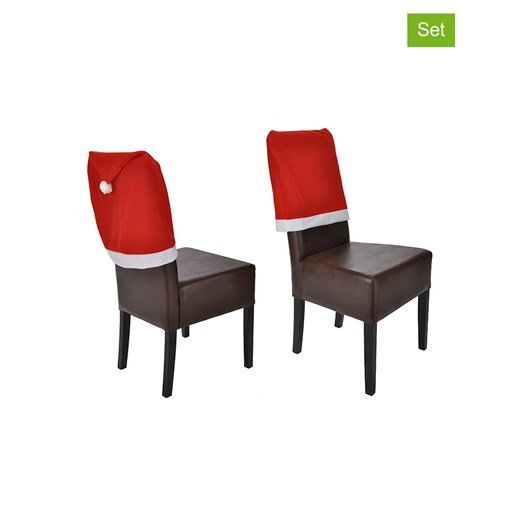 Hollybell Pokrowce (6 szt.) w kolorze czerwonym na krzesła - 62 x 50 cm Hollybell onesize promocja Limango Polska