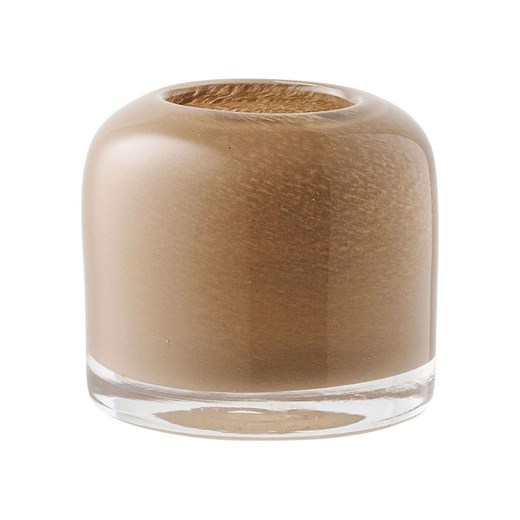 House Nordic Świecznik w kolorze jasnobrązowym - wys. 7,5 x Ø 8 cm ze sklepu Limango Polska w kategorii Świeczniki - zdjęcie 187637595