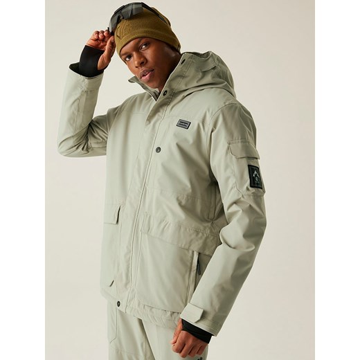 Dare 2b Kurtka narciarska "Twin Tip" w kolorze szarym ze sklepu Limango Polska w kategorii Kurtki męskie - zdjęcie 187637908