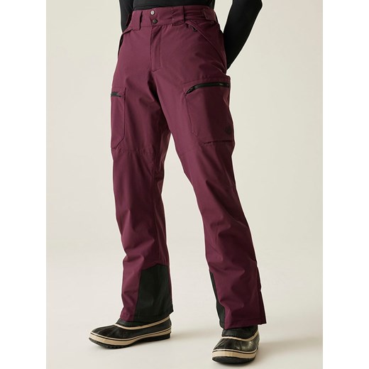 Dare 2b Spodnie narciarskie &quot;Baseplate II&quot; w kolorze bordowym ze sklepu Limango Polska w kategorii Spodnie męskie - zdjęcie 187637958