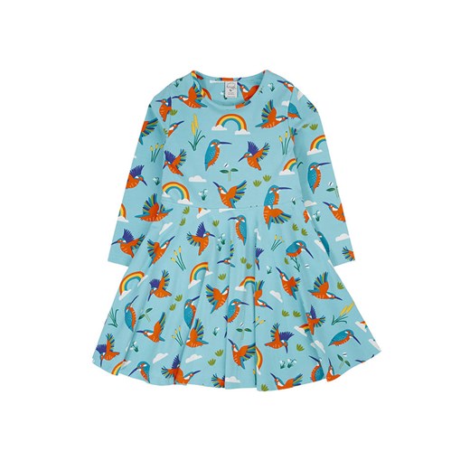 Frugi Sukienka &quot;Sofia&quot; ze wzorem ze sklepu Limango Polska w kategorii Sukienki dziewczęce - zdjęcie 187638136