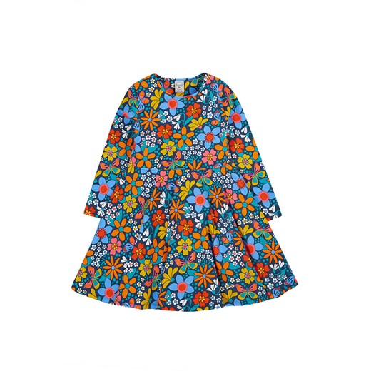 Frugi Sukienka &quot;Sofia&quot; ze wzorem ze sklepu Limango Polska w kategorii Sukienki dziewczęce - zdjęcie 187638138