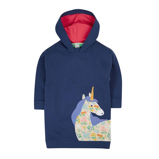 Frugi Sukienka &quot;Ria&quot; w kolorze granatowym ze sklepu Limango Polska w kategorii Sukienki dziewczęce - zdjęcie 187638149