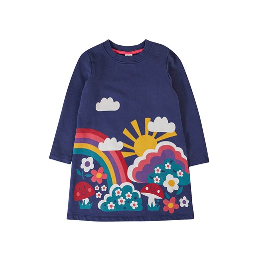 Frugi Sukienka &quot;Kari&quot; w kolorze granatowym ze sklepu Limango Polska w kategorii Sukienki dziewczęce - zdjęcie 187638217