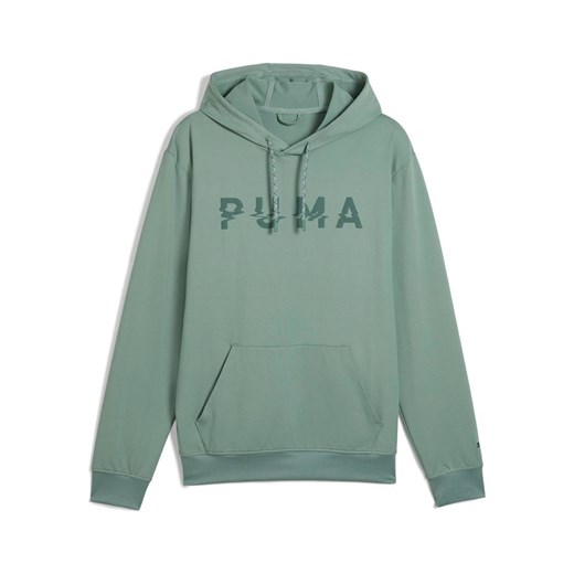 Puma Bluza funkcyjna &quot;Cloudspun&quot; w kolorze zielonym ze sklepu Limango Polska w kategorii T-shirty męskie - zdjęcie 187638536