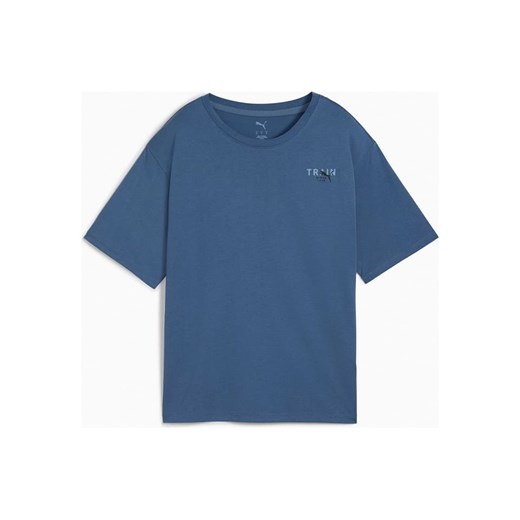 Puma Koszulka funkcyjna &quot;Pretty Tough&quot; w kolorze niebieskim ze sklepu Limango Polska w kategorii Bluzki damskie - zdjęcie 187638587