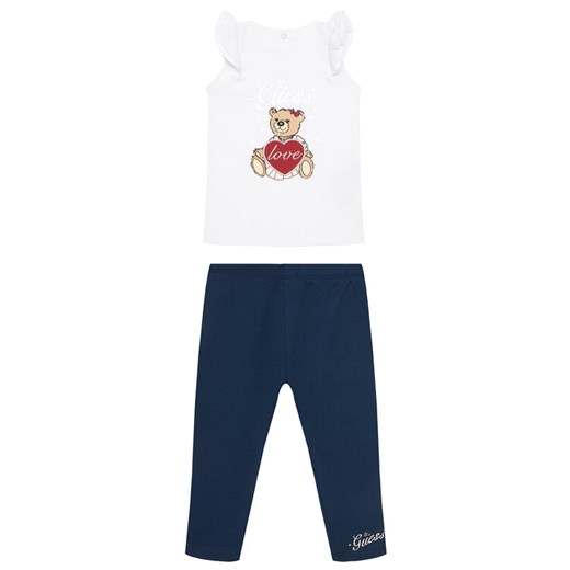 Guess Komplet t-shirt i legginsy A6RG02 KA6W4 Kolorowy Regular Fit ze sklepu MODIVO w kategorii Komplety niemowlęce - zdjęcie 187638979