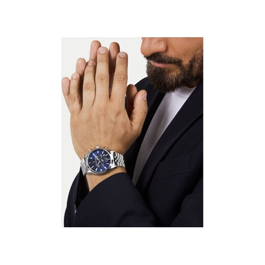 Maserati Zegarek Attrazione R8853151025 Srebrny Maserati OS MODIVO