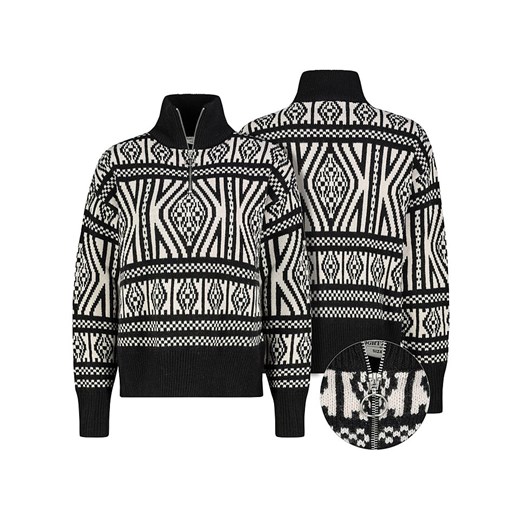 Eight2Nine Sweter w kolorze czarno-białym ze sklepu Limango Polska w kategorii Swetry damskie - zdjęcie 187639445