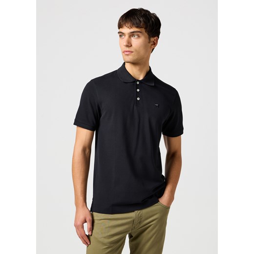 MESKA KOSZULKA WRANGLER POLO SHIRT BLACK 112365465 ze sklepu YouNeedit.pl w kategorii T-shirty męskie - zdjęcie 187640806