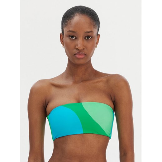 Seafolly Góra od bikini Sorrento 31534-277 Zielony ze sklepu MODIVO w kategorii Stroje kąpielowe - zdjęcie 187641729