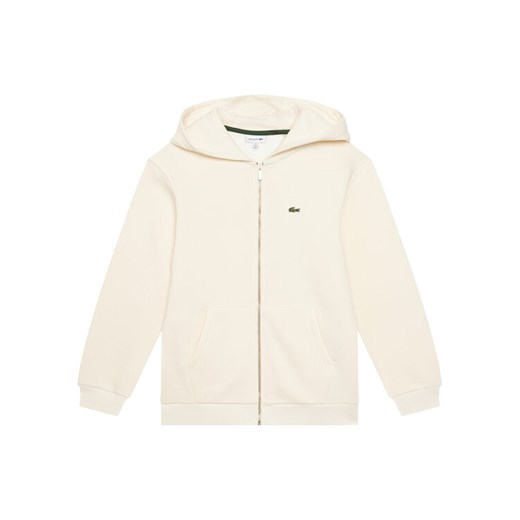 Lacoste Bluza SJ9723 Écru Regular Fit ze sklepu MODIVO w kategorii Bluzy chłopięce - zdjęcie 187641738
