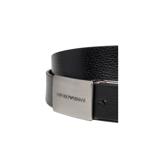 Emporio Armani Pasek Męski Y4S563 Y737E 88044 Czarny Emporio Armani OS MODIVO
