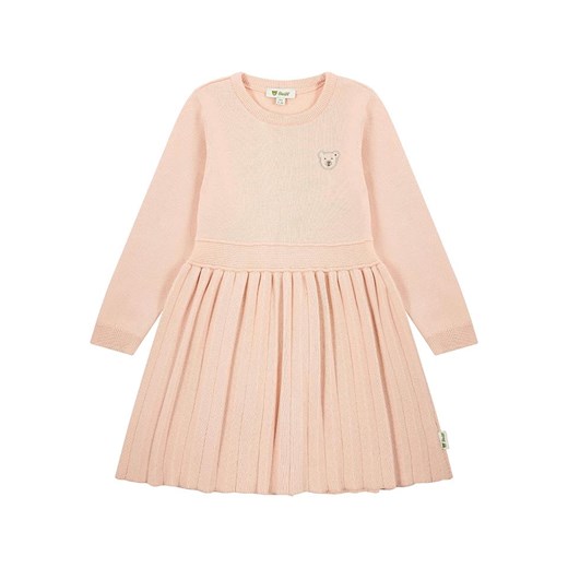 Steiff Sukienka dzianinowa w kolorze jasnoróżowym ze sklepu Limango Polska w kategorii Sukienki dziewczęce - zdjęcie 187642657